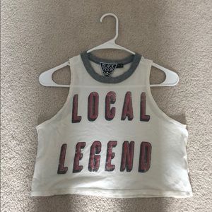 Small Black Moon muscle tank